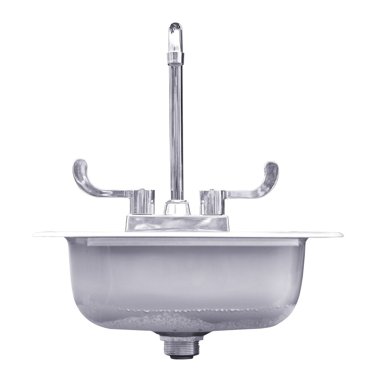 15" Drop-in Sink & Hot/Cold Faucet