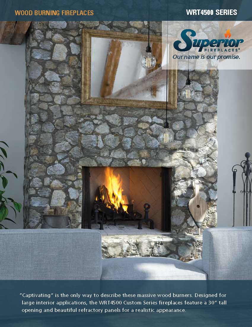 Superior WRT4550 Wood Burning Fireplace