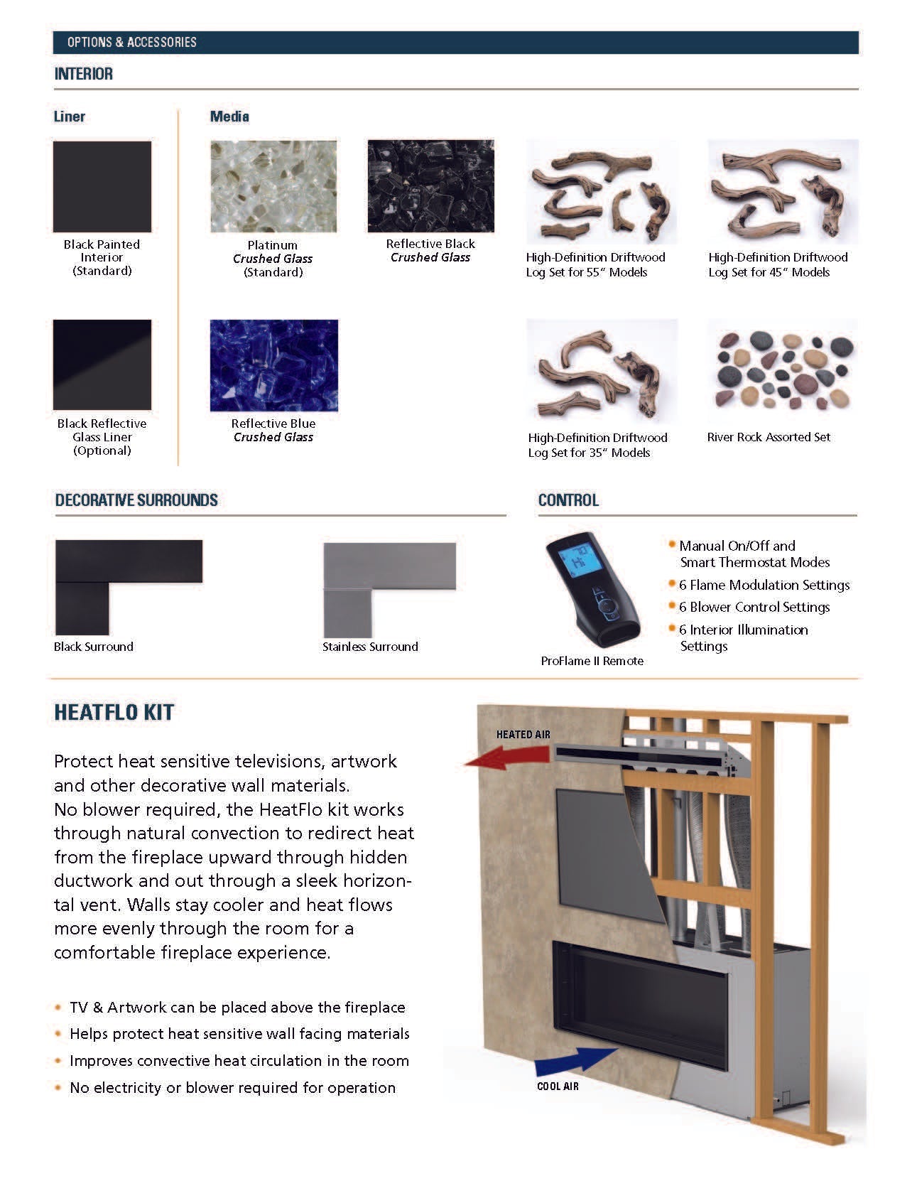 Superior DRL3545 Direct Vent Linear Gas Fireplace