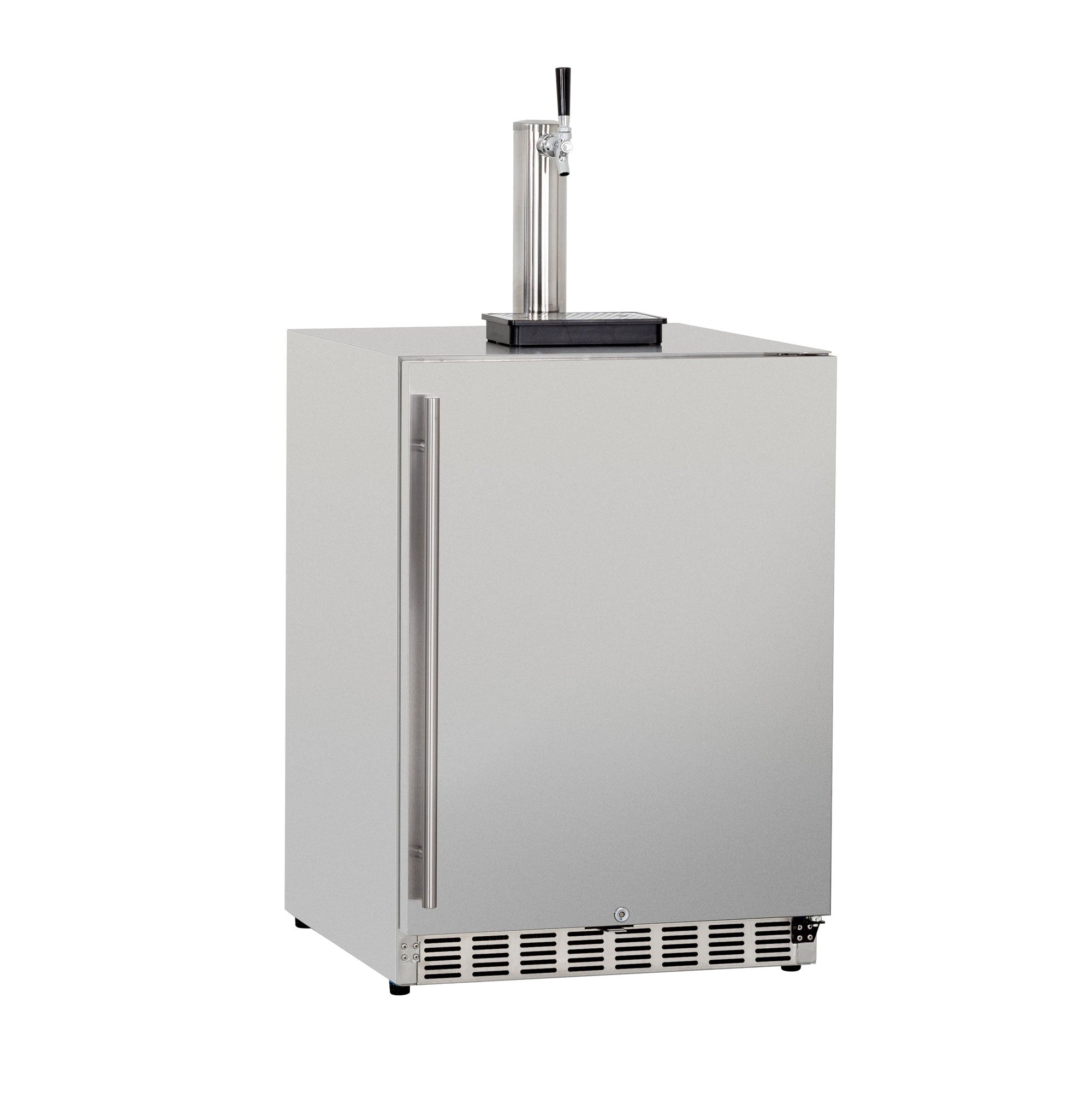 24" 6.6c Deluxe Outdoor Rated Kegerator Single Tower