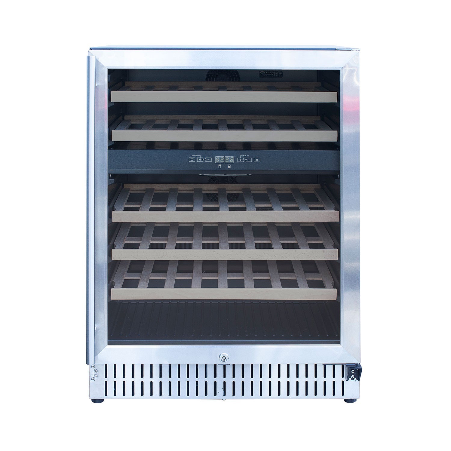 24" Deluxe Outdoor Rated Dual Zone Wine Cooler