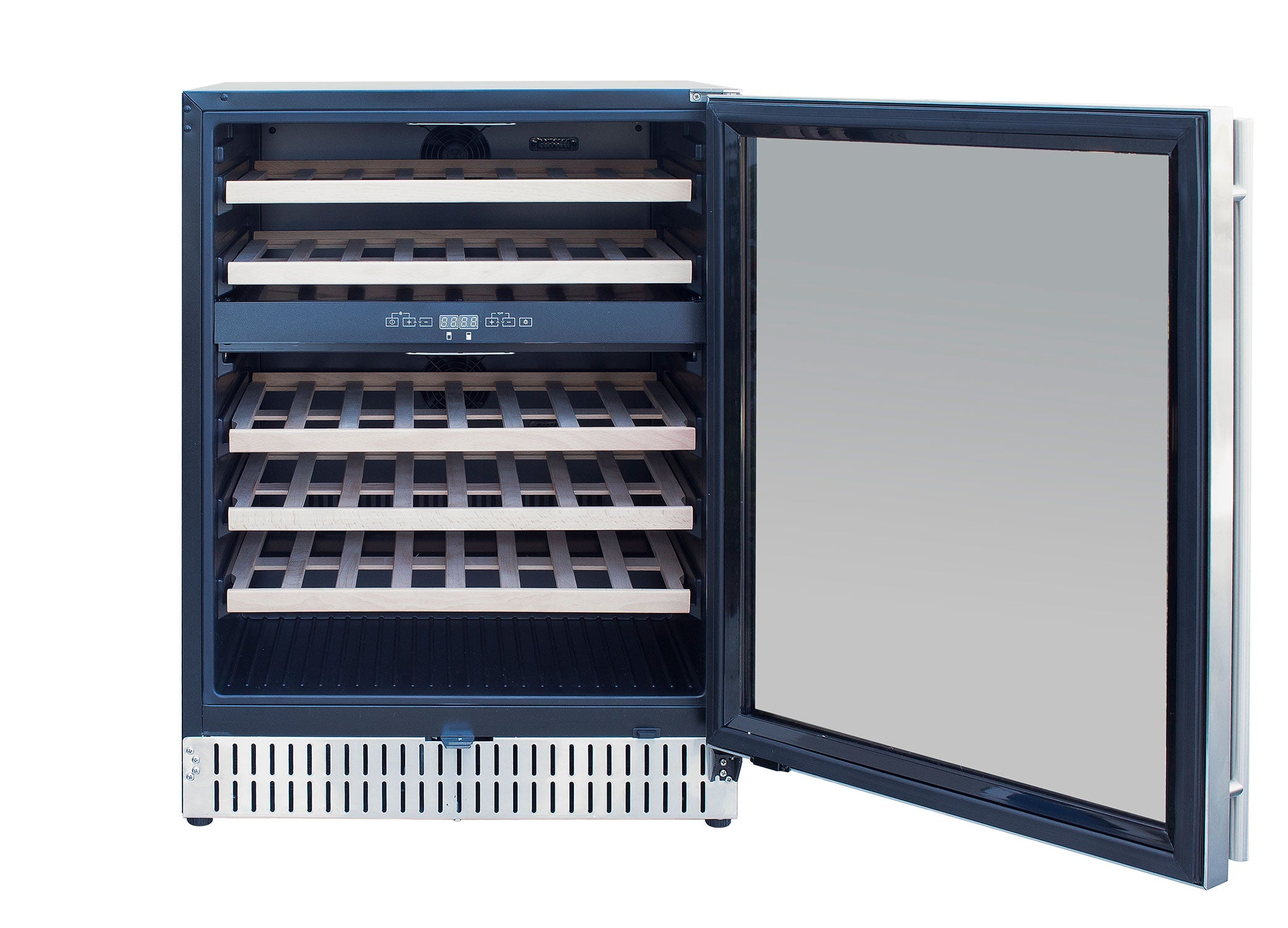 24" Deluxe Outdoor Rated Dual Zone Wine Cooler