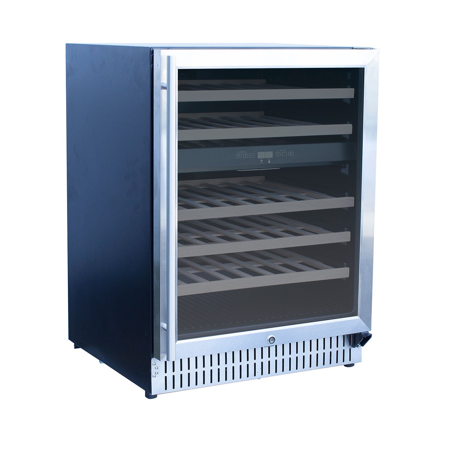 24" Deluxe Outdoor Rated Dual Zone Wine Cooler