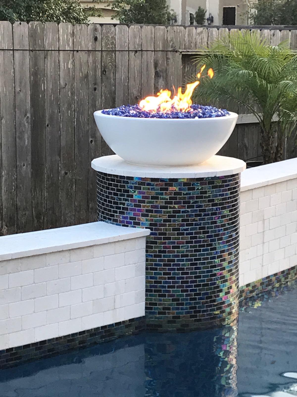 27" Sedona Powder Coated Fire Bowl- OPT-27RPCFO