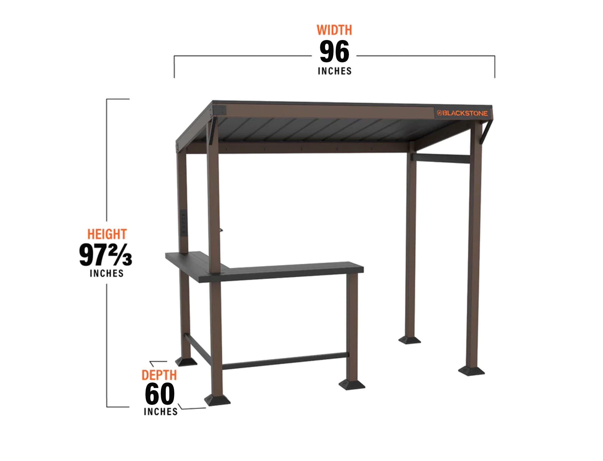 Blackstone 5' x 8' Pavilion