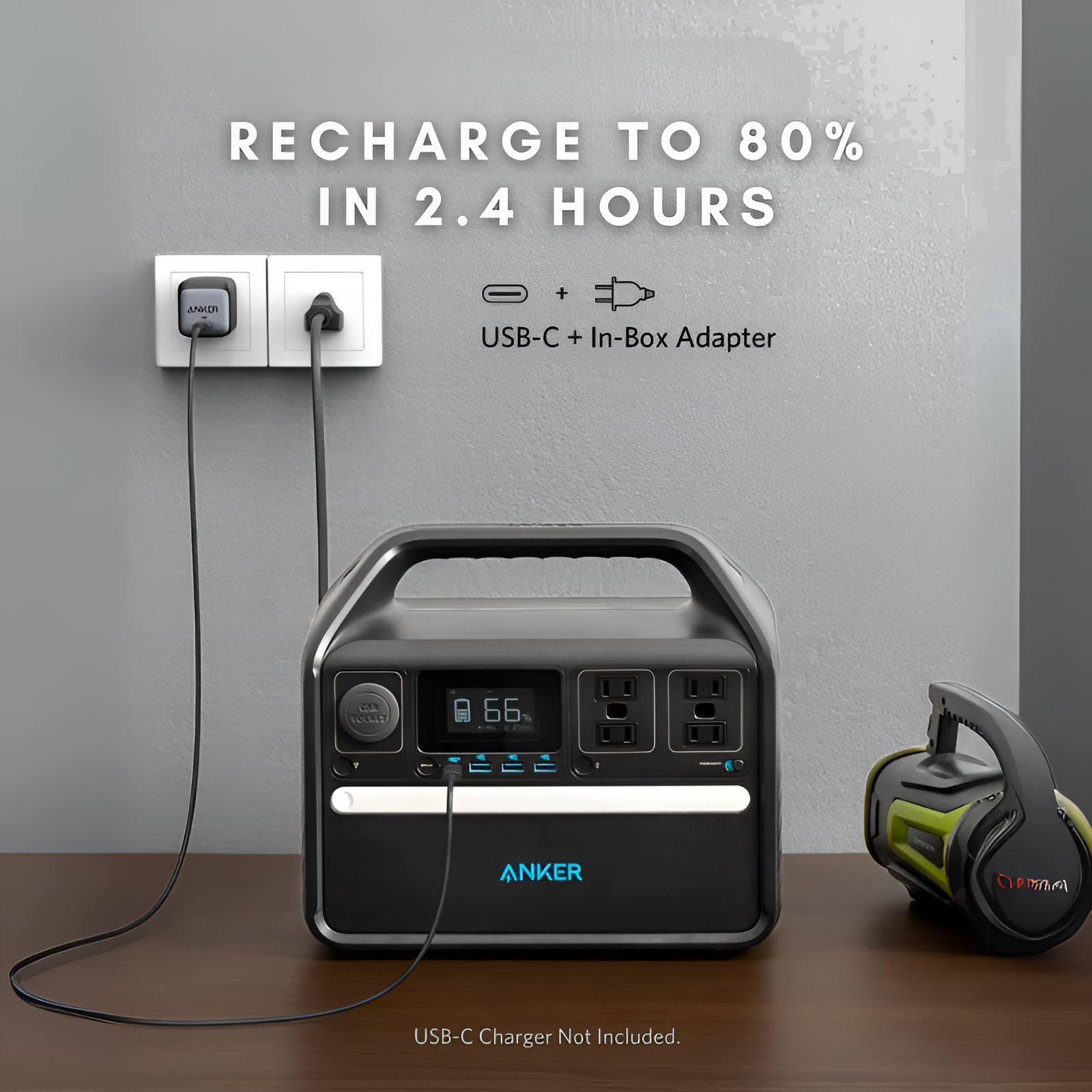 Anker SOLIX 536 Portable Power Station 508Wh｜500W