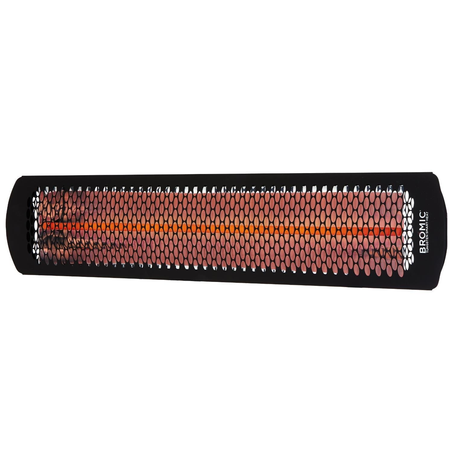 Bromic Heating - Tungsten Smart-Heat 44-Inch 2000W Single Element 240V Electric Infrared Patio Heater - Black