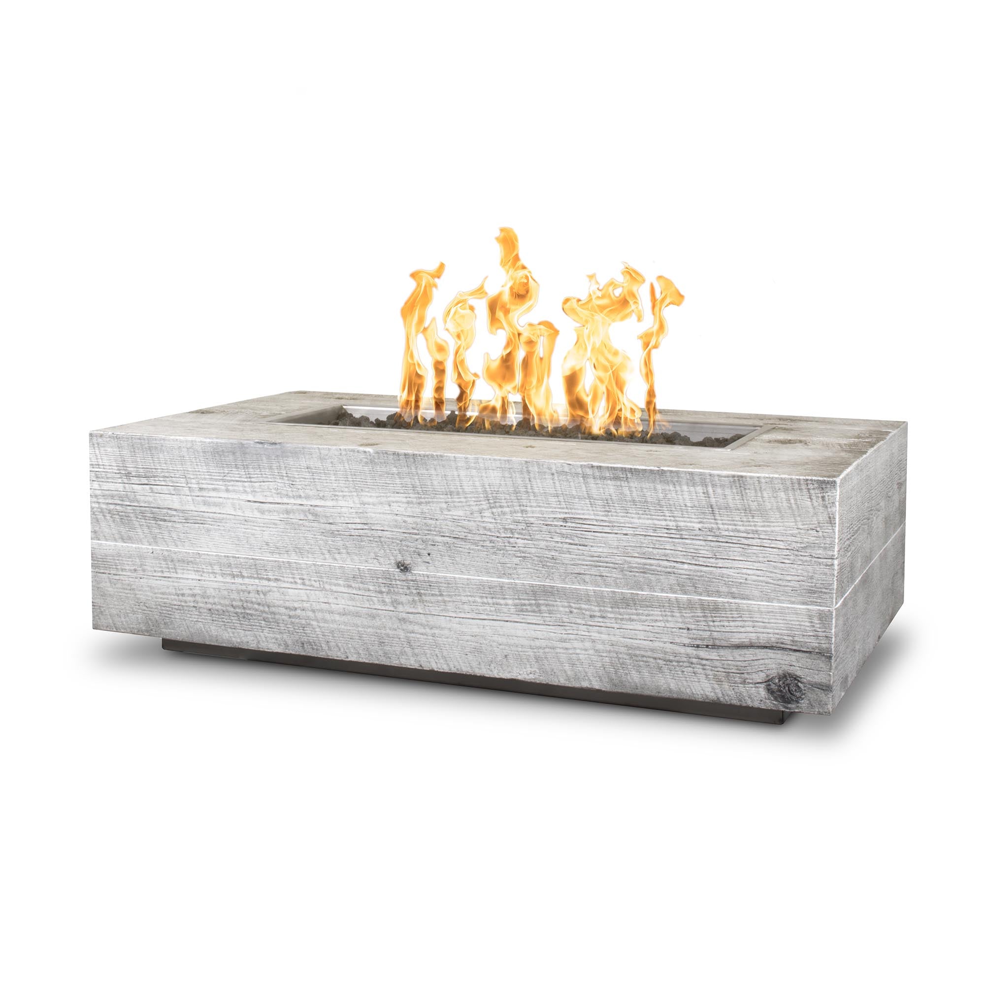 The Outdoor Plus Coronado Wood Grain Fire Pit 48" - OPT-COR48