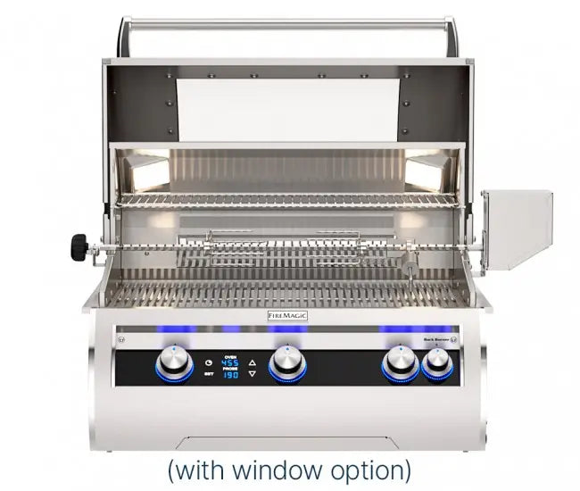 Fire Magic 30" 3-Burner Echelon Diamond Built-In Gas Grill w/ Rotisserie & Digital Thermometer (E660i)