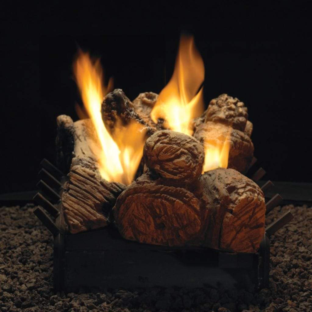 Empire 18" Stone River Multi-Sided Ceramic Fiber Log Set