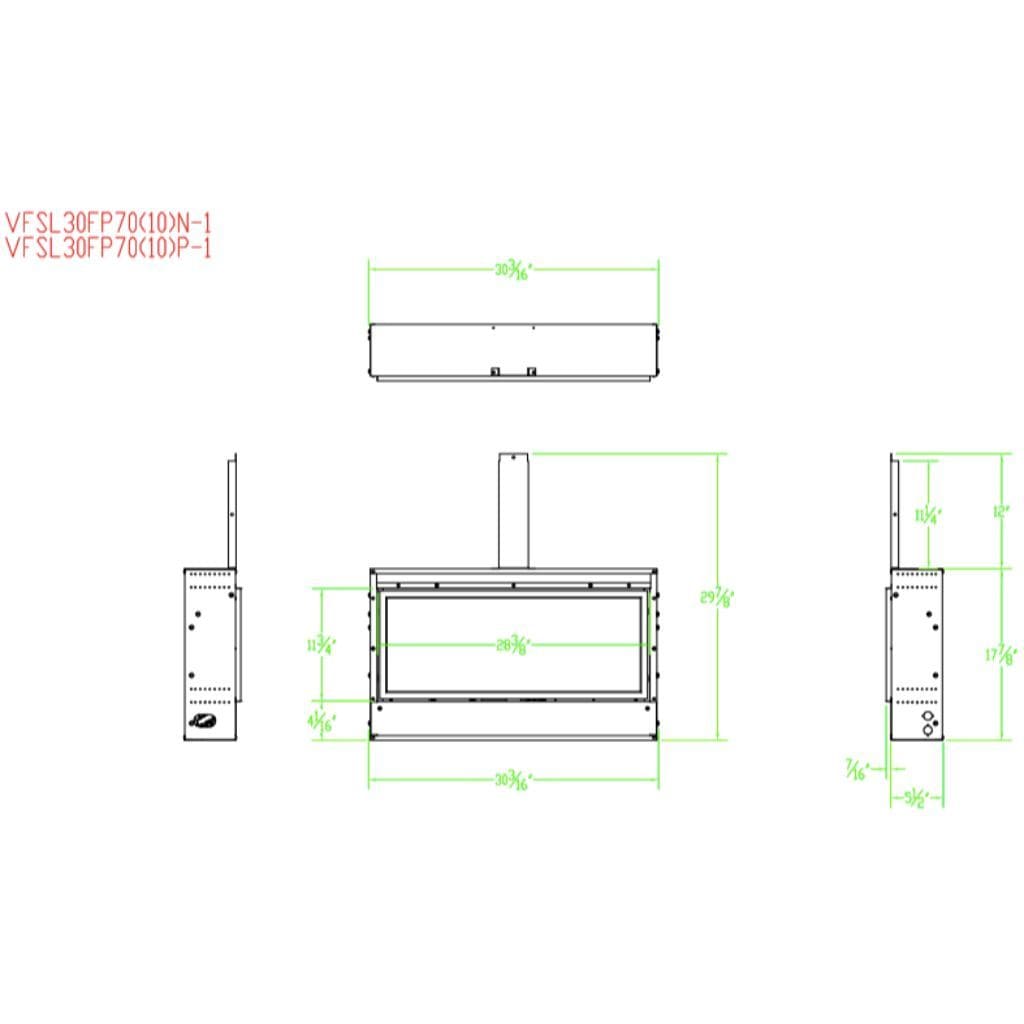 Empire 30" Boulevard SL Vent-Free Linear Gas Fireplace