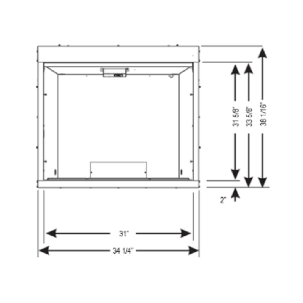 Empire 32" Breckenridge Select Vent-Free Firebox