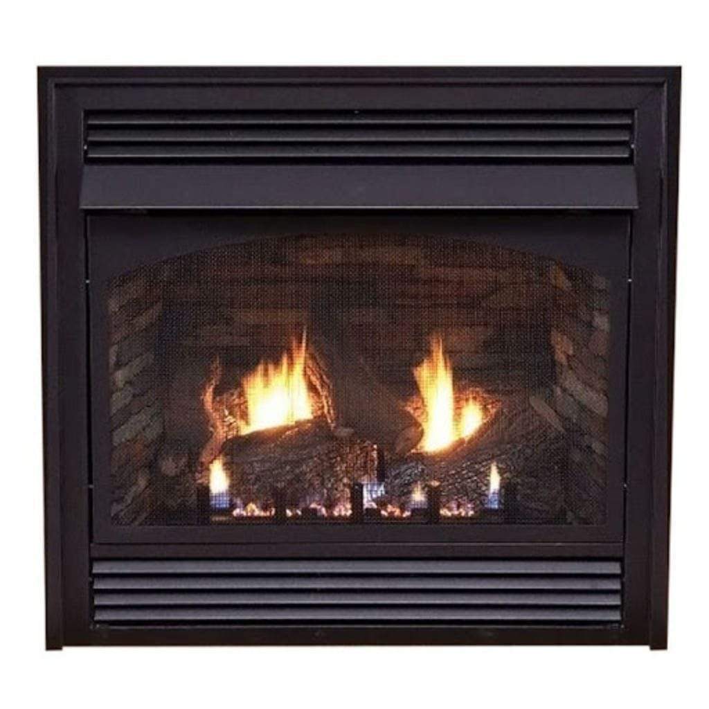 Empire 32" Vail Vent-Free Premium Fireplace with Slope Glaze Burner - IP Control