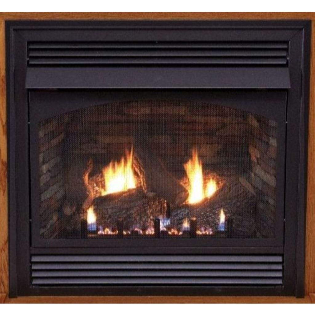 Empire 32" Vail Vent-Free Premium Fireplace with Slope Glaze Burner - Millivolt Control