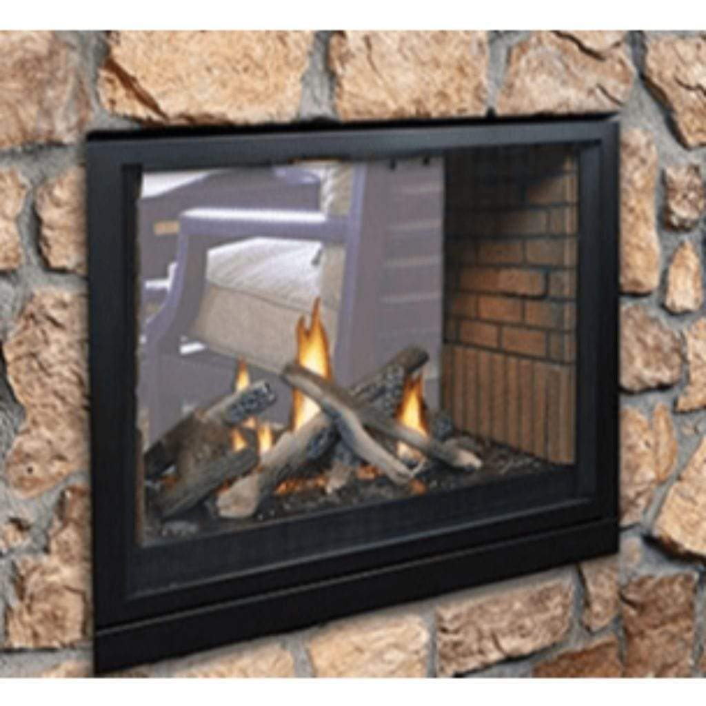 Empire 36" Tahoe Direct-Vent Clean Face Premium Peninsula Fireplace