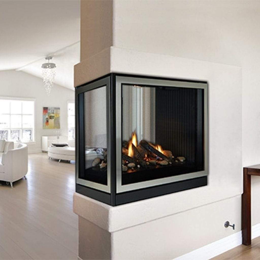 Empire 36" Tahoe Direct-Vent Clean Face Premium See-Through Fireplace