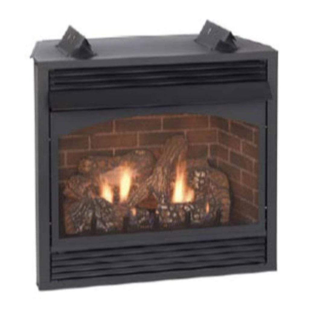 Empire 36" Vail Vent-Free Premium Fireplace with Slope Glaze Burner - IP Control