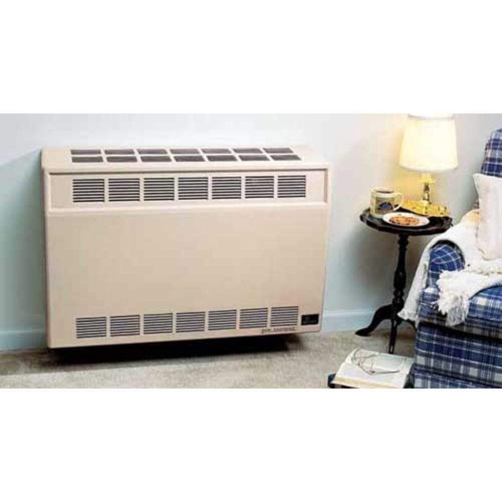 Empire 37" Beige 25,000 Btu Millivolt Direct-Vent Wall Furnace