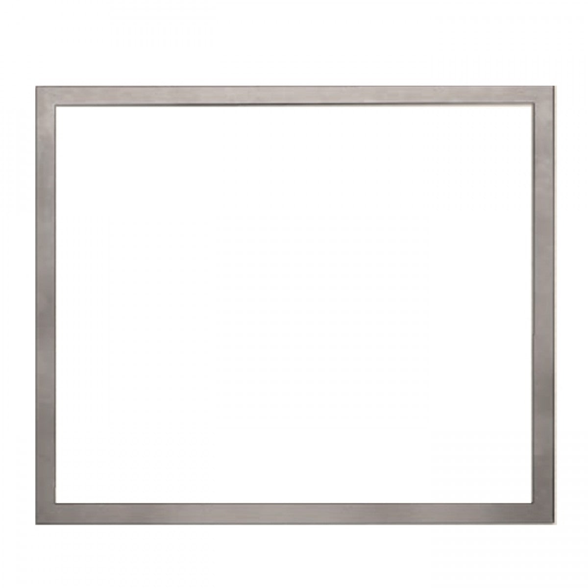 Empire Beveled 1.5" Frame in Brushed Nickel for 40" Rushmore Fireplace