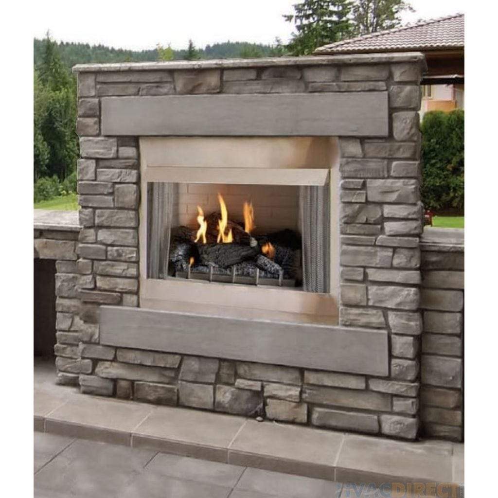 Empire Carol Rose 36" Millivolt, 50K BTU Outdoor Traditional Premium Fireplace