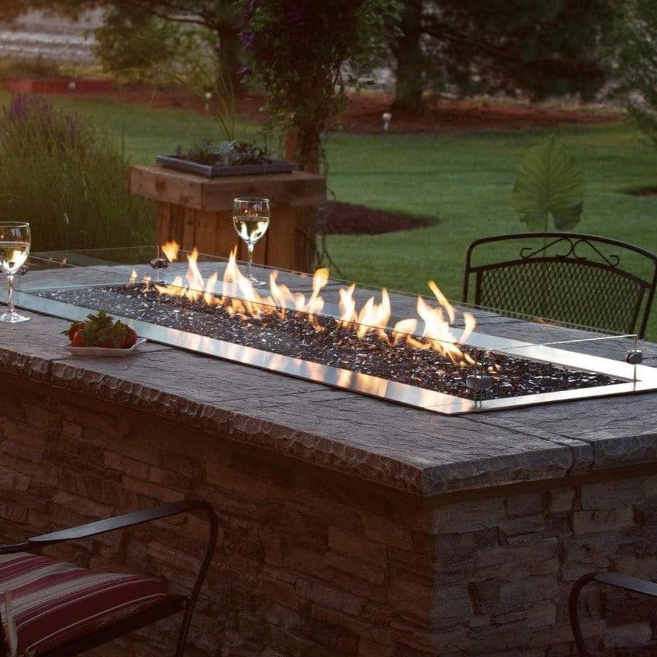 Empire Carol Rose 48" Manual Outdoor Linear Fire Pit