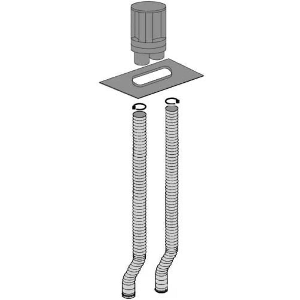 Empire Venting Kits for Fireplace Flue (SD46DVACL33, SD46DVAGCL, DVK35, DVKI2P)