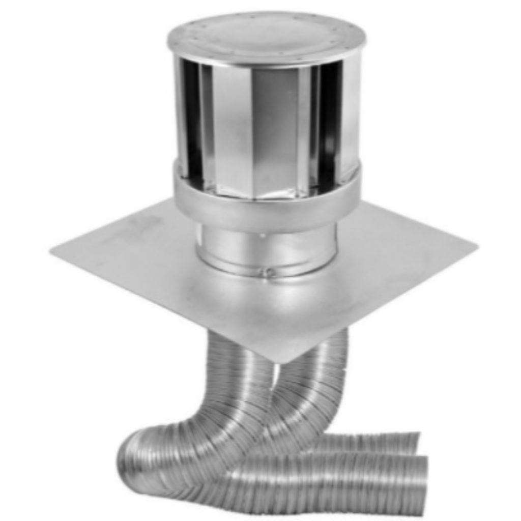 Empire Venting Kits for Fireplace Flue (SD46DVACL33, SD46DVAGCL, DVK35, DVKI2P)