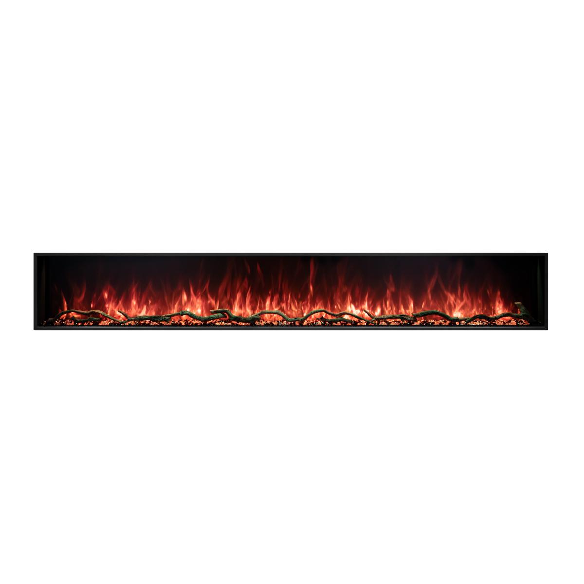 Modern Flames 96" Landscape Pro Slim Linear Electric Fireplace  – LPS-9614