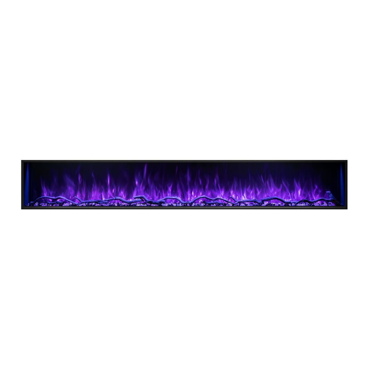 Modern Flames 96" Landscape Pro Slim Linear Electric Fireplace  – LPS-9614