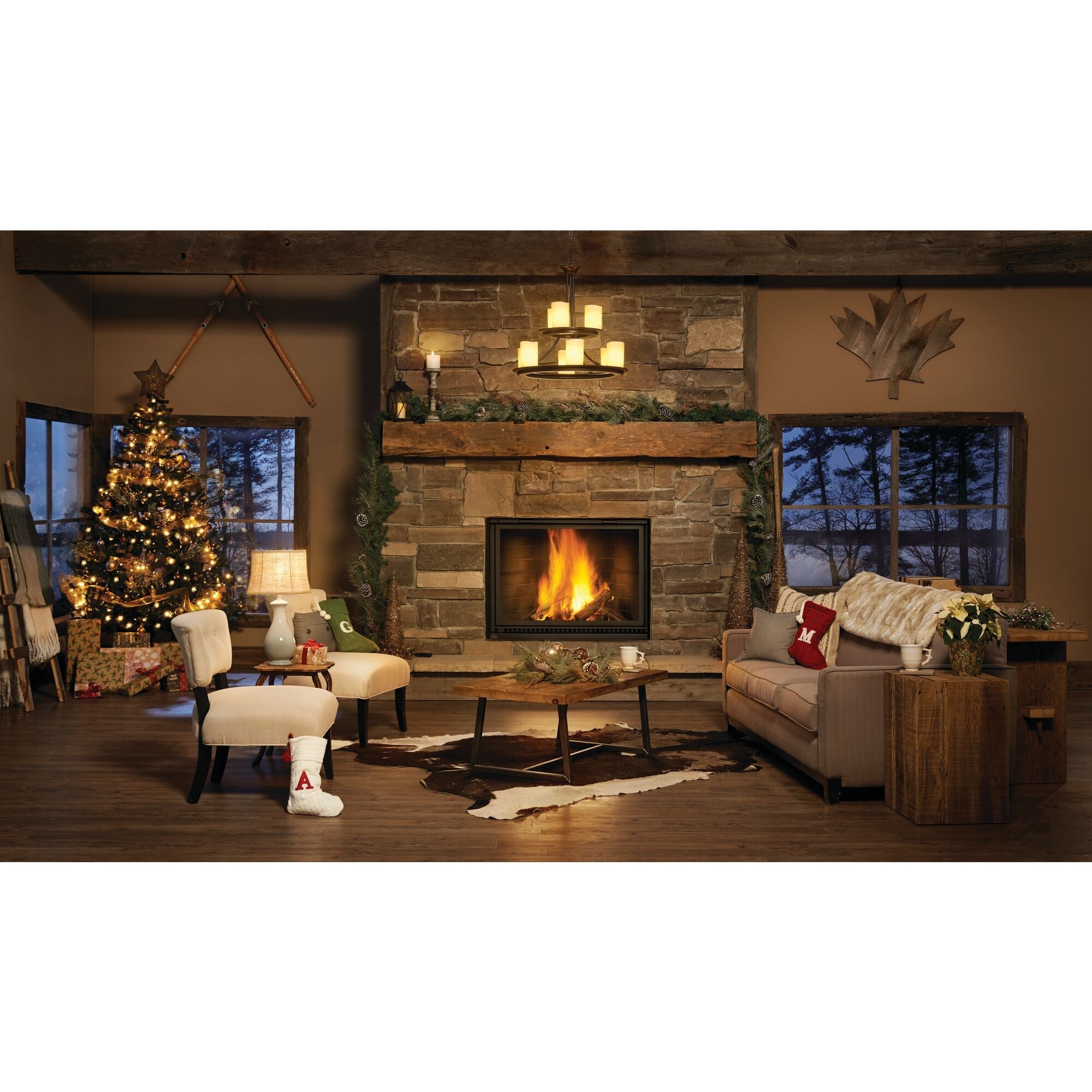 Napoleon High Country 8000 Wood Burning Fireplace NZ8000