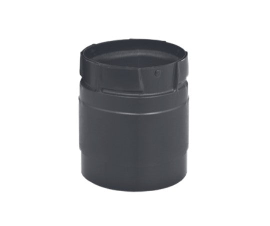 Majesic PelletVent Pro 3" Black Pipe Adapter, DV-3PVP-ADHB