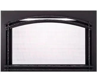 Majestic 30" Black Forged Arch Screen Front for Trilliant Gas Fireplace Insert