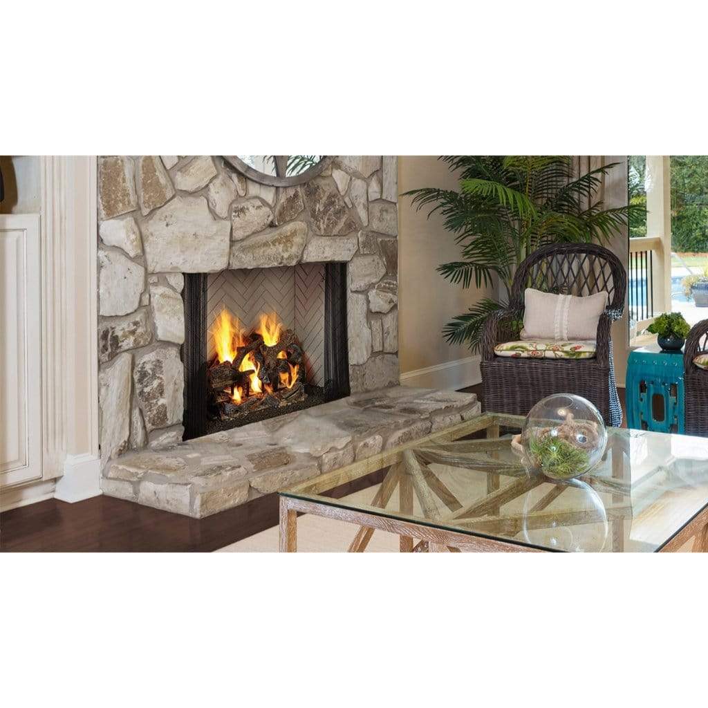 Majestic Ashland 36" Radiant Traditional Wood Burning Fireplace