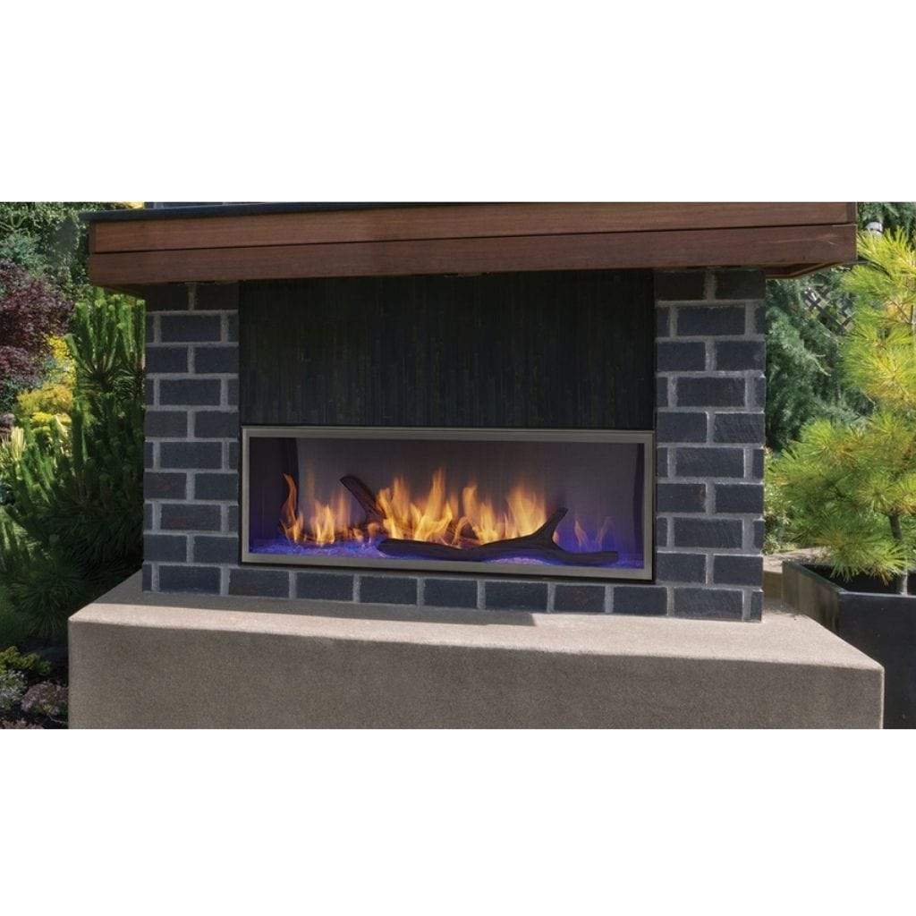 Majestic 60" Lanai Contemporary Outdoor Linear Vent Free Gas Fireplace with IntelliFire Plus Ignition System