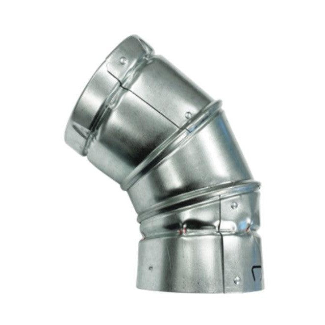 Majestic B-Vent DV-8BVL45 8" 45 Degree Adjustable Elbow