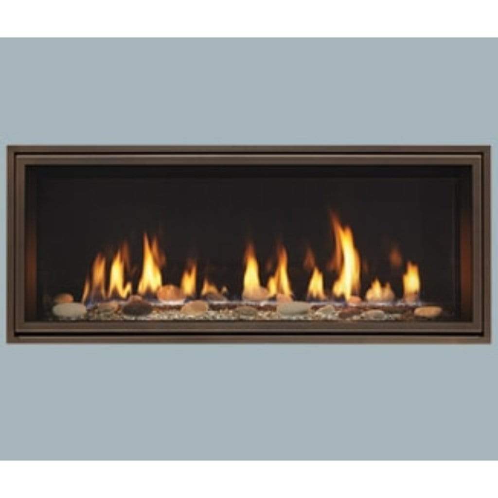 Majestic Black Clean Face Trim for 36" Echelon II See-Through Fireplace