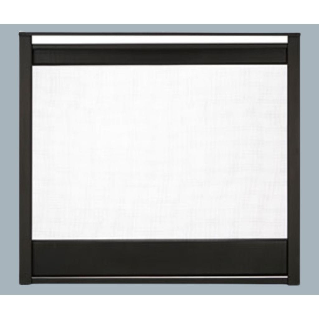 Majestic Black End Panel for Corner Direct Vent Fireplace