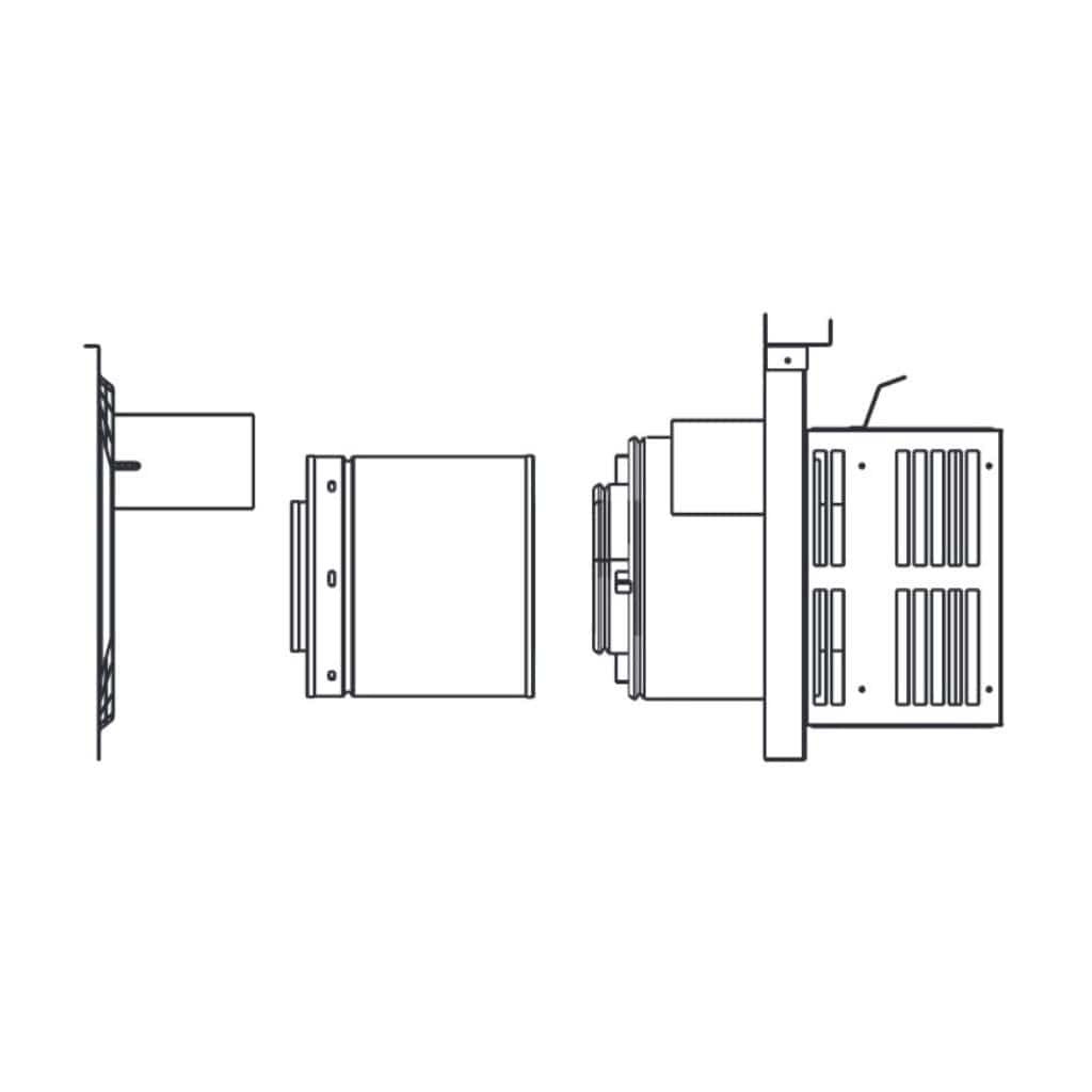 Majestic DVP-TRAP2 Horizontal Termination Cap