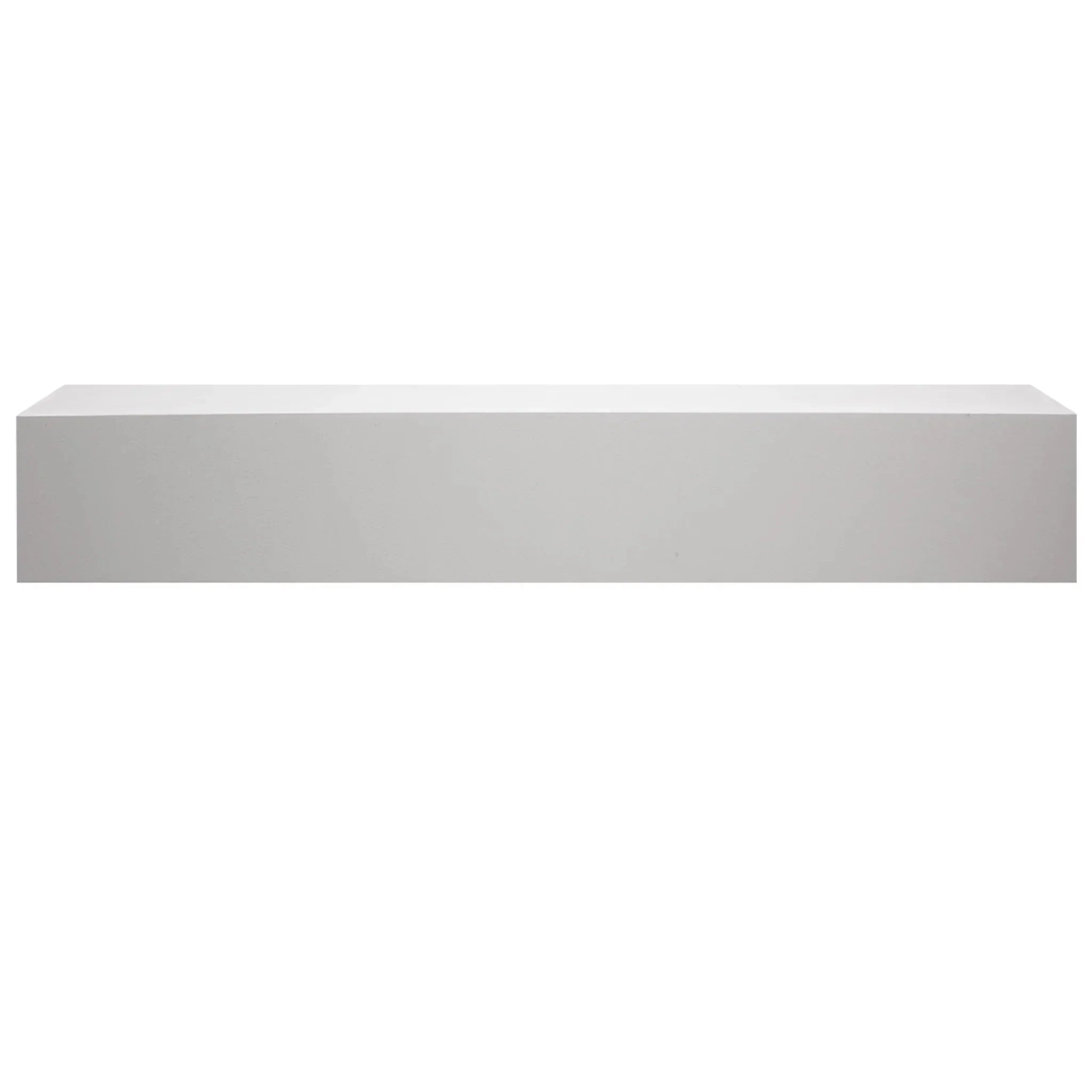 Majestic Design Series Ozark 72" Primed MDF Transitional Style Wood Mantel Shelf