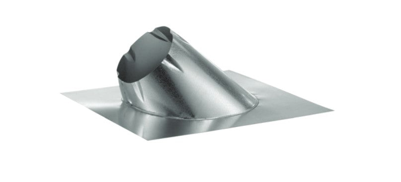 Majestic DuraTech DV-6DT-F12L 6" 7/12 - 12/12 Pitch Large Base Adjustable Galvalume Roof Flashing