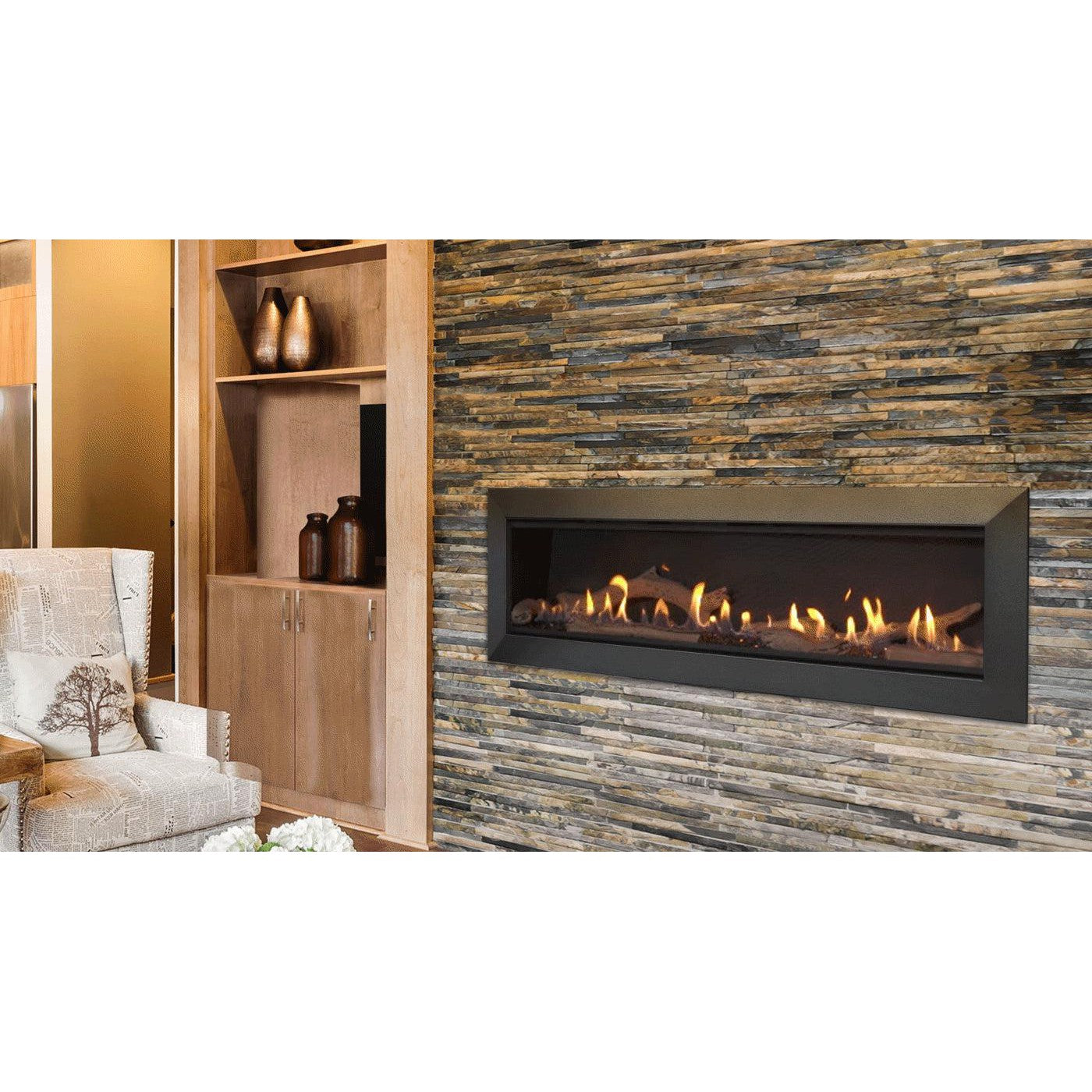 Majestic Echelon II 72" Direct Vent Natural Gas Fireplace