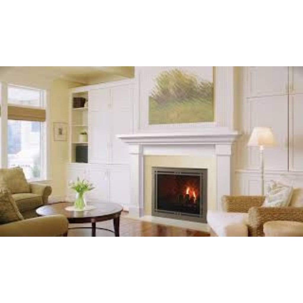 Majestic Meridian 42" Traditional Direct Vent Gas Fireplace with IntelliFire Touch Ignition System