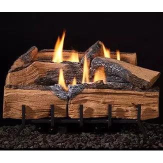 Majestic Mezmer Split 24" Log Set for Lumonessen Outdoor Gas Burner