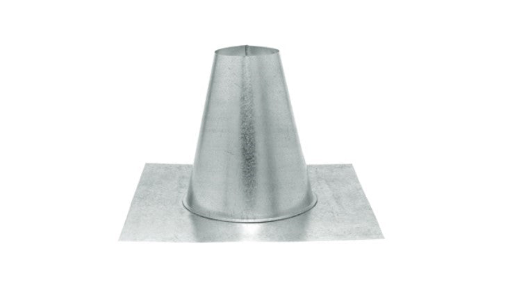 Majestic PelletVent Pro DV-3PVP-FF 3" Galvalume Tall Cone Roof Flashing