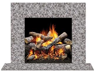 Majestic Select Series Set 1 70" Single-Pack Pauline Granite Stone Surround