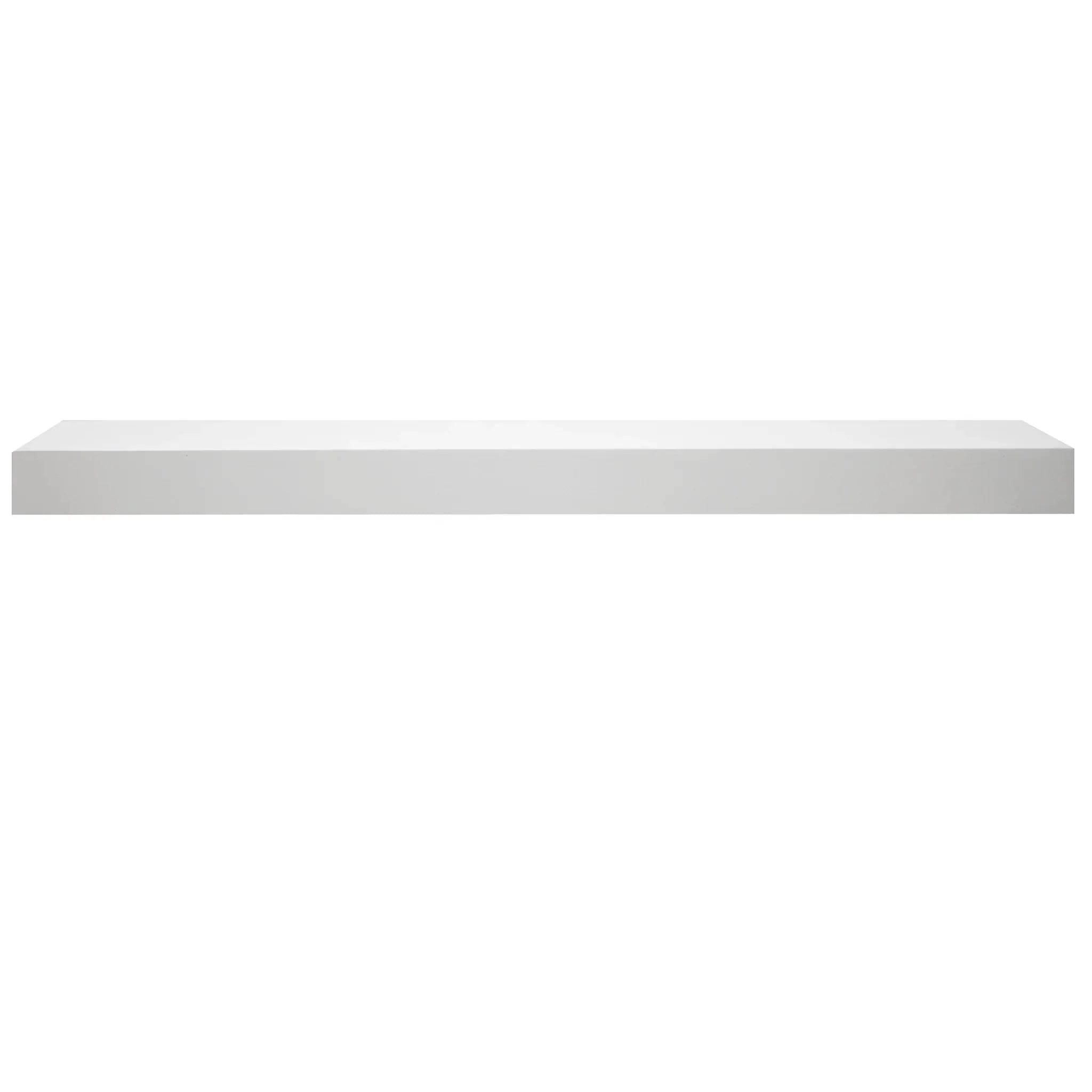 Majestic Signature Series Fillmore 48" Primed MDF Transitional Style Wood Mantel Shelf