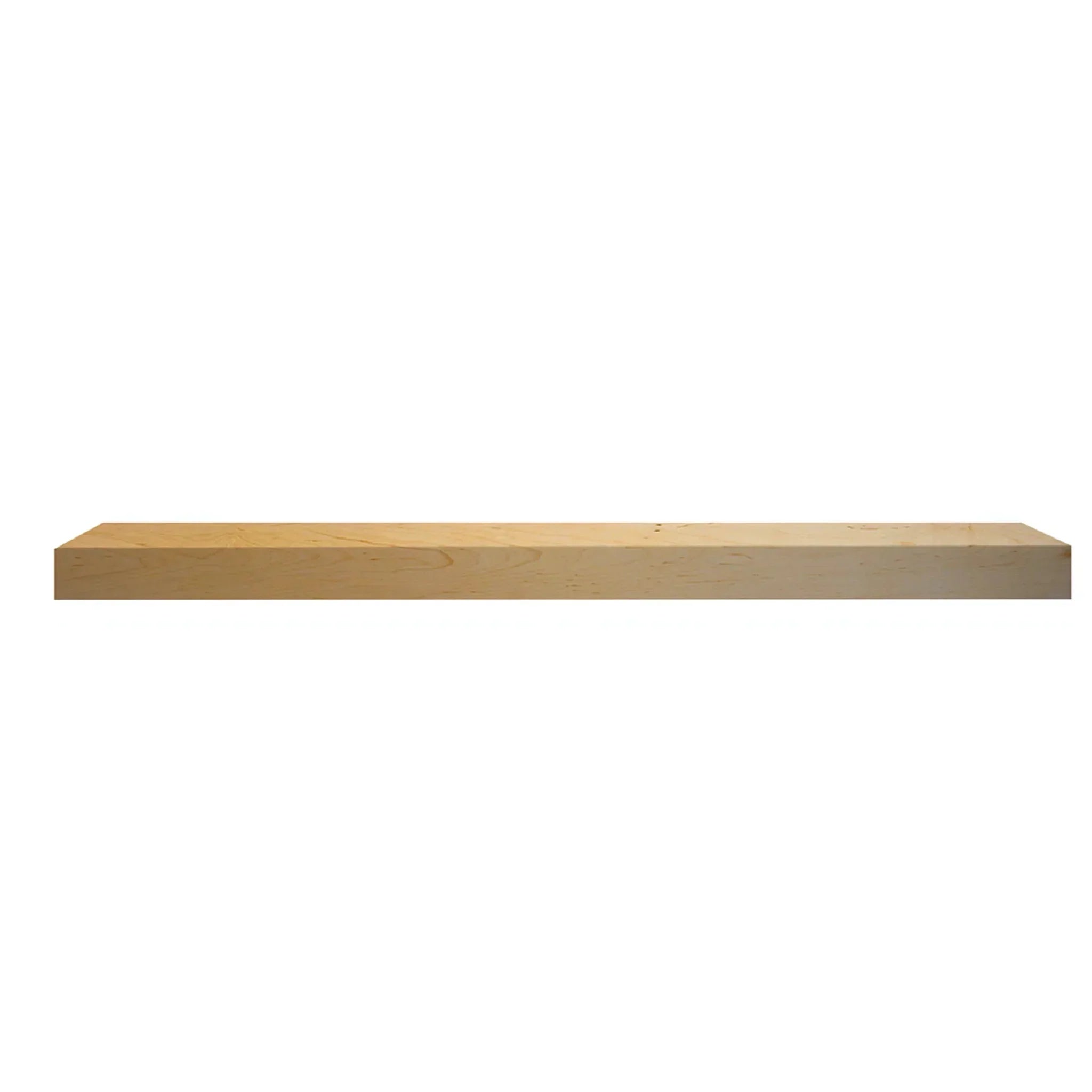 Majestic Signature Series Fillmore 48" Unfinished Maple Transitional Style Wood Mantel Shelf