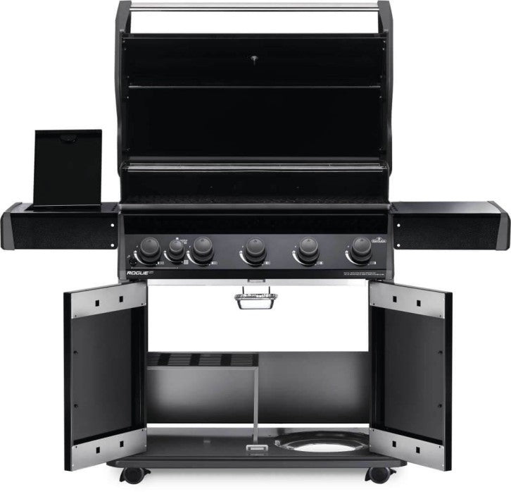 Napoleon Rogue® XT 625 Black Gas Grill with Infrared Side Burner - RXT625SIBPK-1