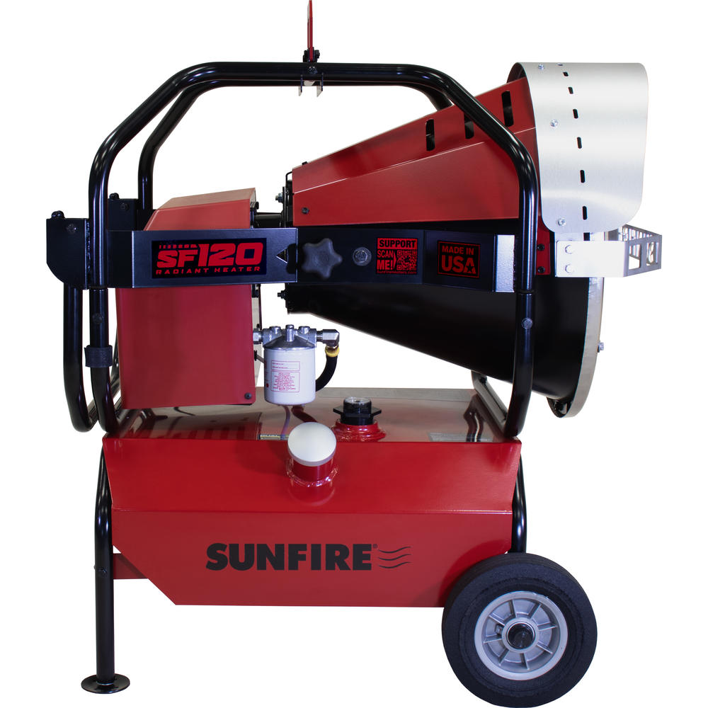 SunFire SF120 120,000 BTU Portable Dual-Fuel Radiant Heater