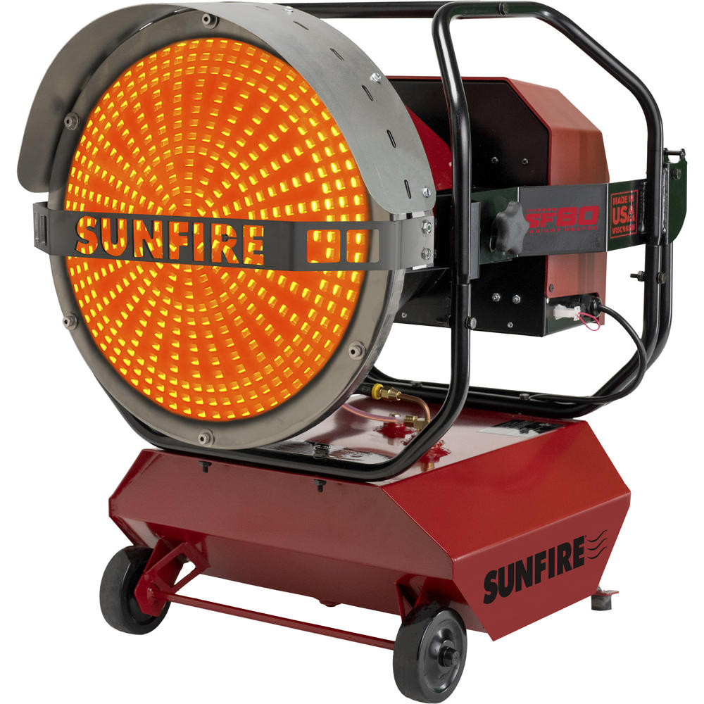 SunFire SF80 80,000 BTU Portable Radiant Heater